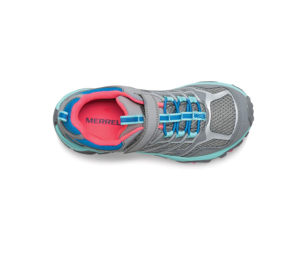 Merrell Sneakers Grey - Moab FST Low A/C Waterproof - Kids 78VTWOBED